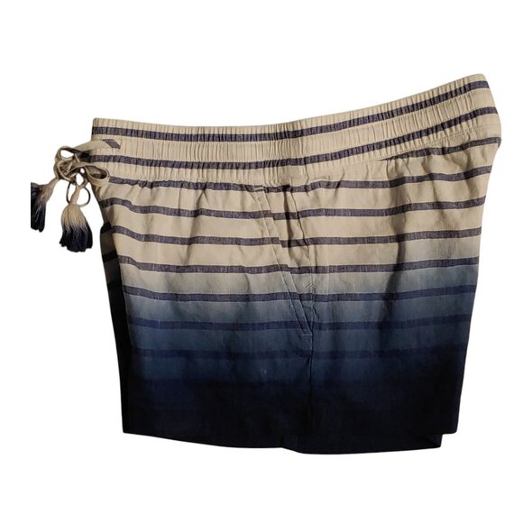 Vineyard Vines Linen Shorts Women's Size XXS Blue White Drawstring Waist Pockets - Picture 4 of 6